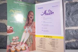 Aladdin Playbill, New Amsterdam Theatre, New York, 2019 (02)